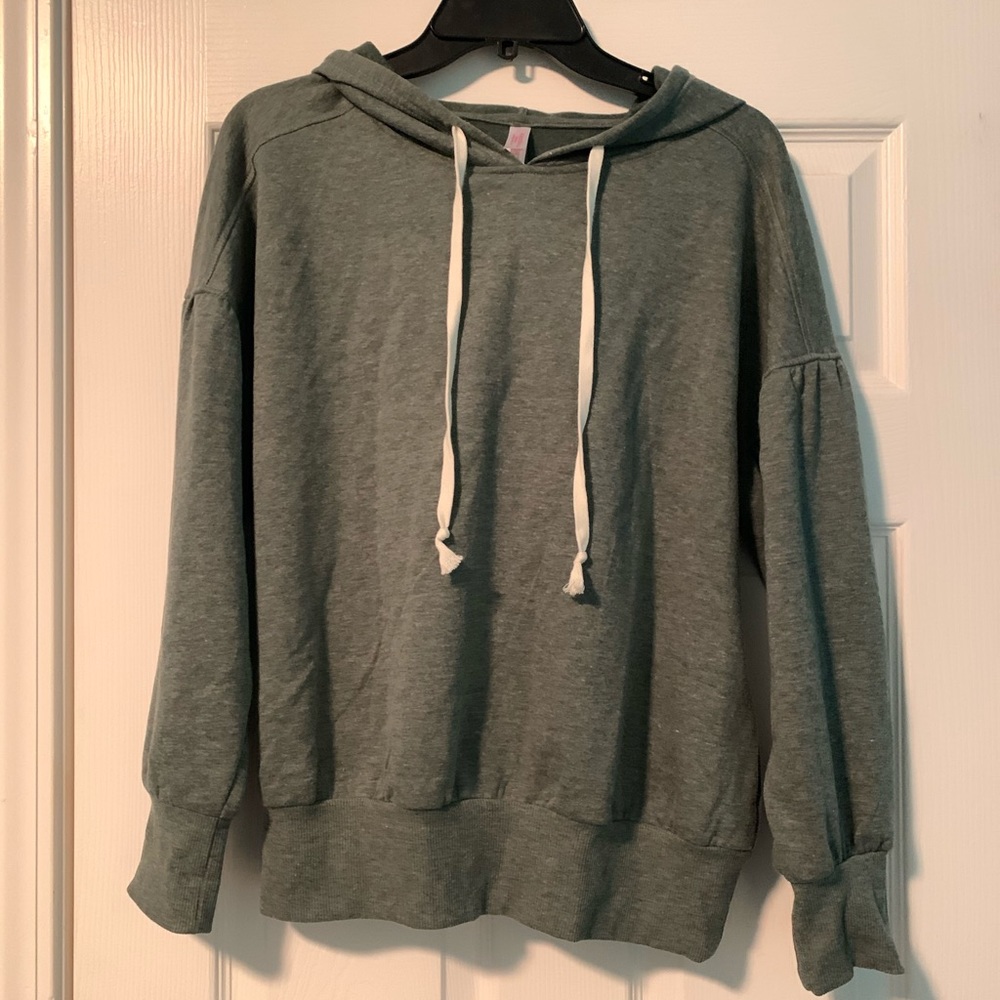 Green Xhilaration Hoodie